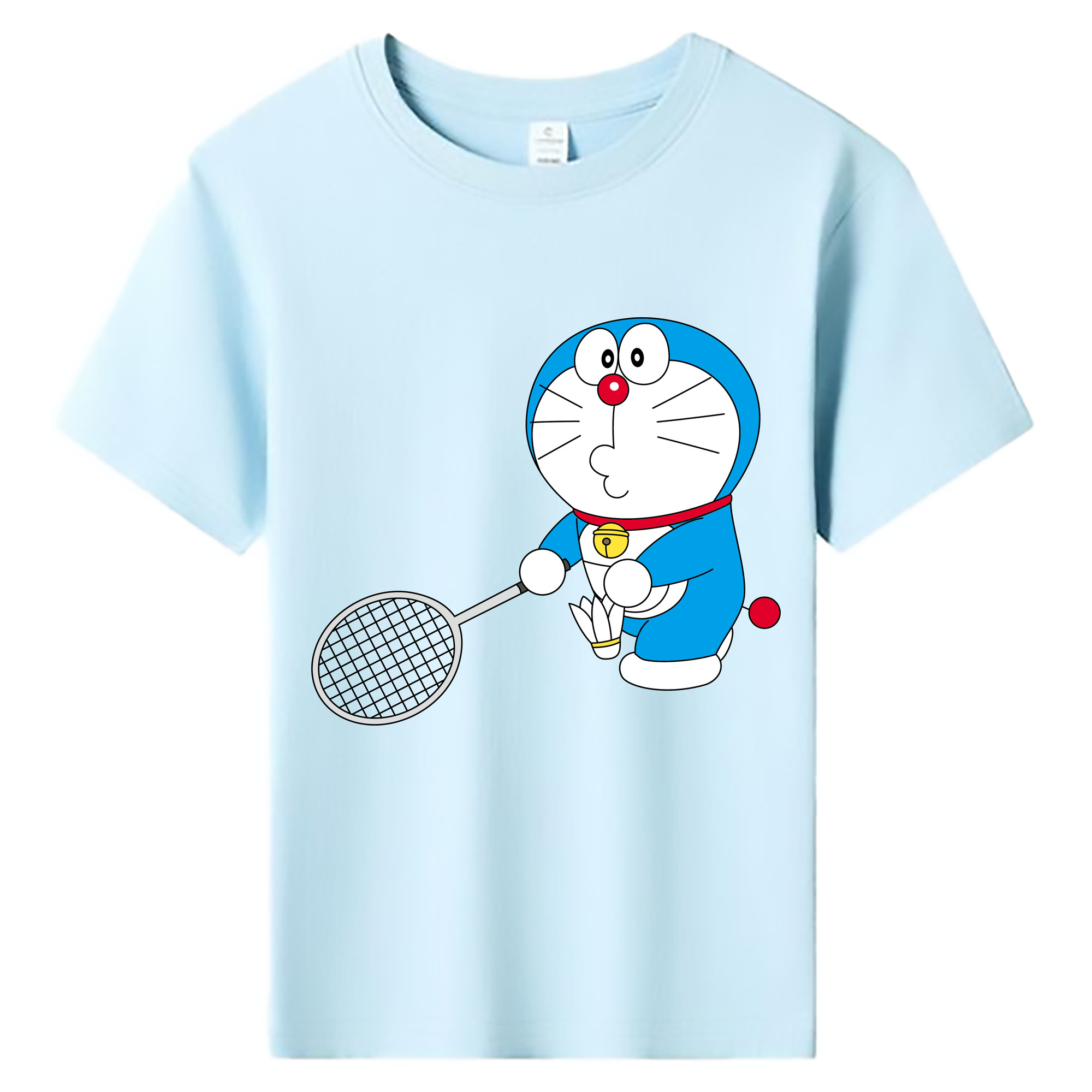 （画像用） ドラえもん Doraemon 綿100％キッズTシャツ（フロントプリント）